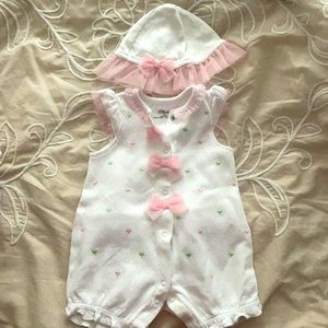 Little me baby romper
